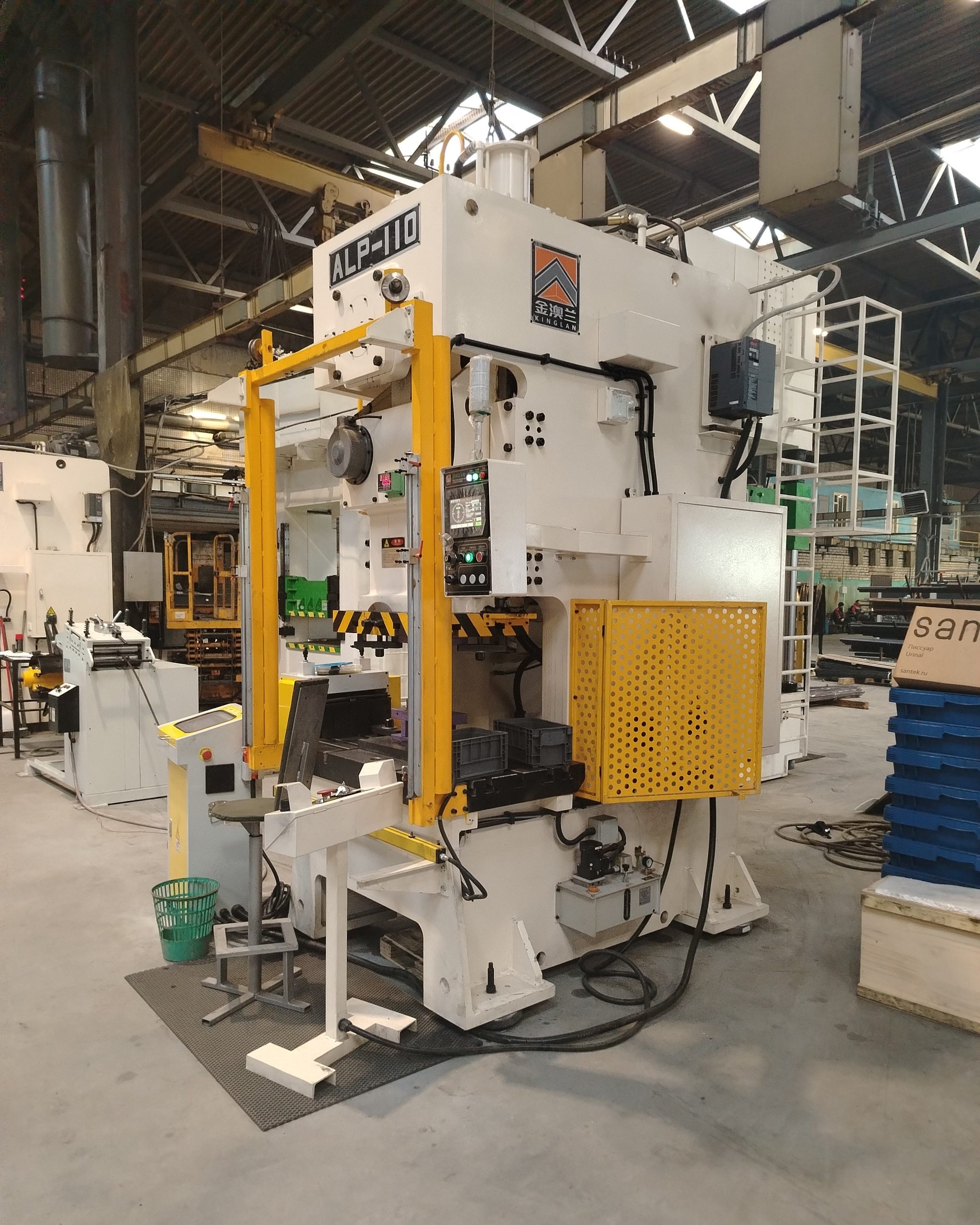IMG_20260216_134816 Кривошипный пресс С-образный серии ALP/ALPS